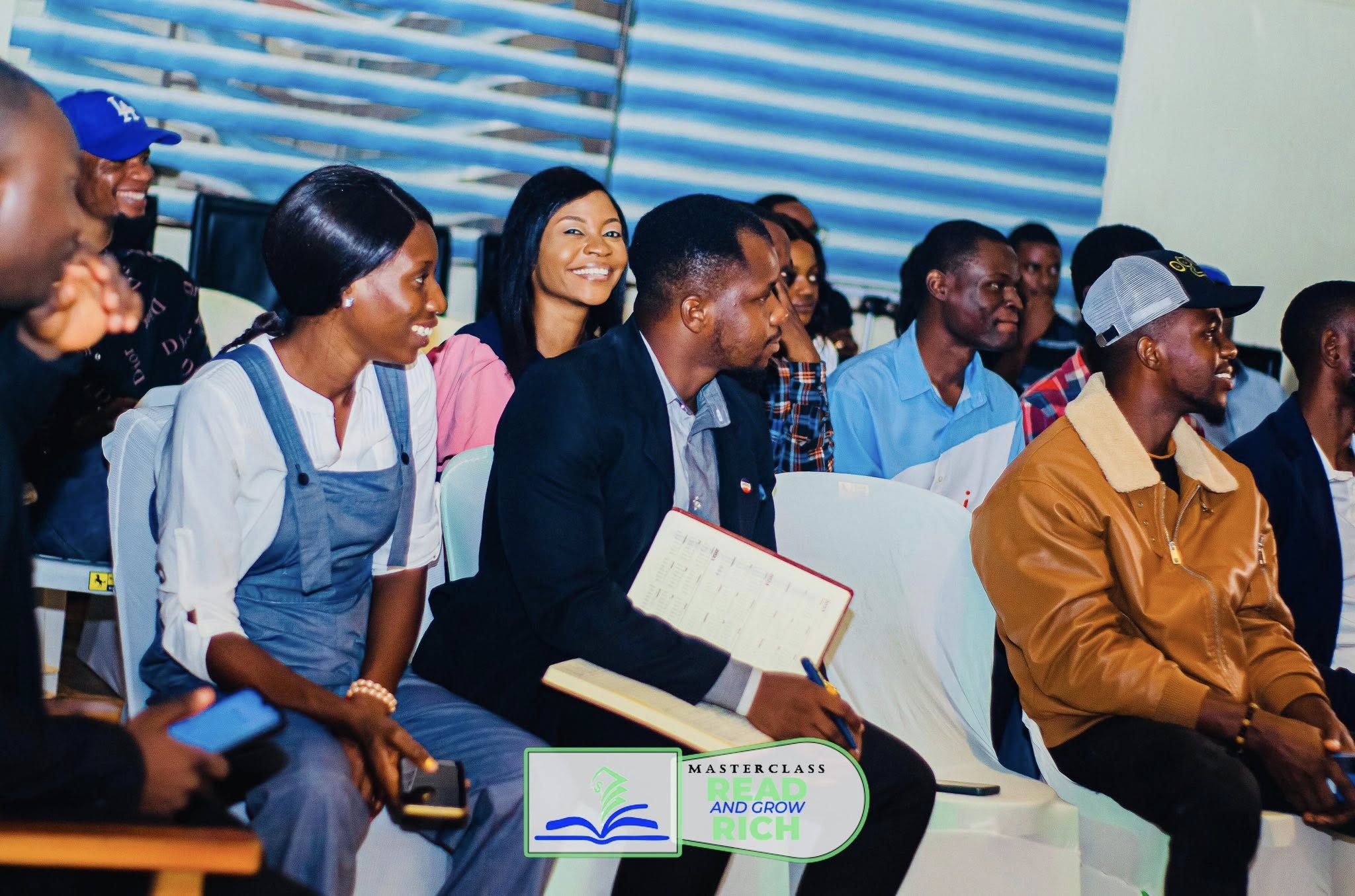Participants in a training session